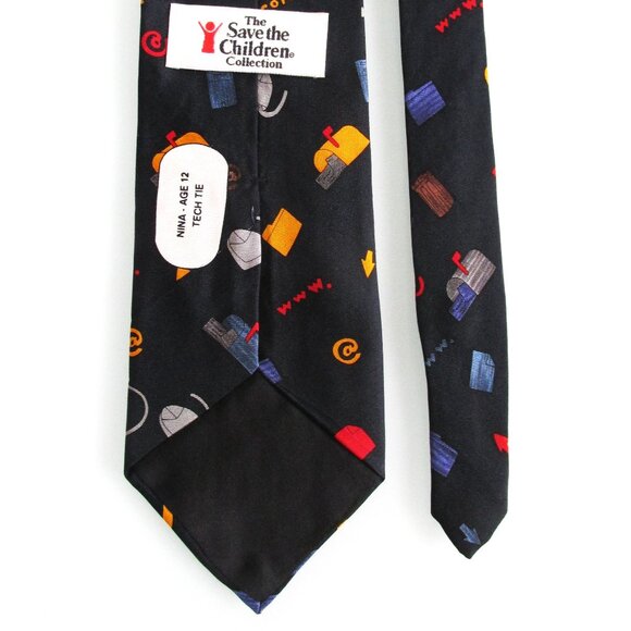 Save The Children Men's Silk Tie - Picture 4 of 5
